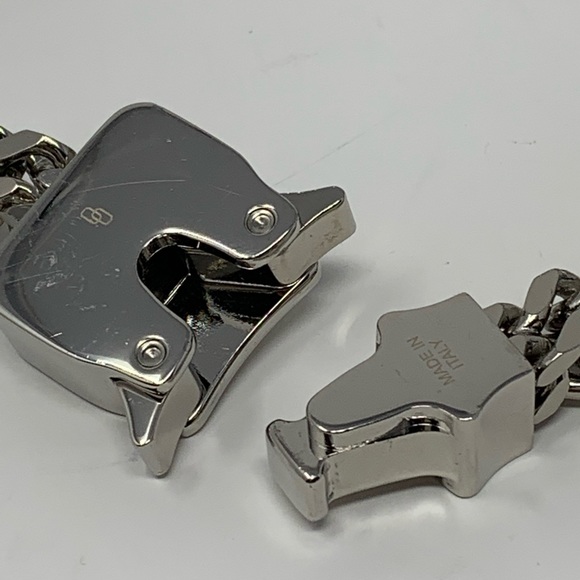 1017 ALYX 9SM Crafts Choker-Styled Cubix Chain Necklace - Picture 9 of 9